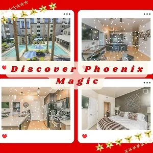 Holiday home Shopping & Dining 1 Mile - 24 Hour Pool With Parking - 4036, Phoenix